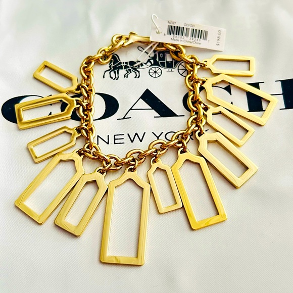 RARE Coach Charm Bracelet - Picture 11 of 16